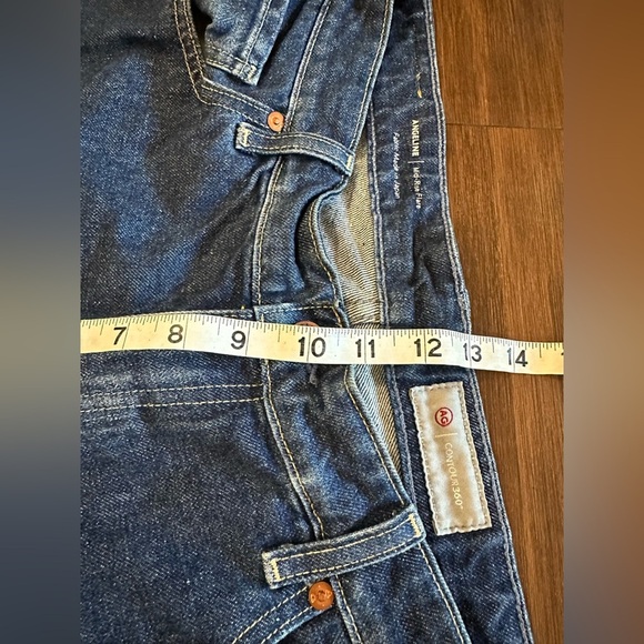 AG jeans Angeline 360 MID-RISE FLARE 360°STRETCH DENIM VBS1D76LABU LAKE BLUE 32R - Picture 6 of 10